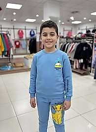ERKEK ÇOCUK LİON KİNG BASKILI%100 PAMUK TAKIM